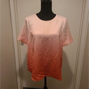 H by Halston Zipper Back Top‎ Medium